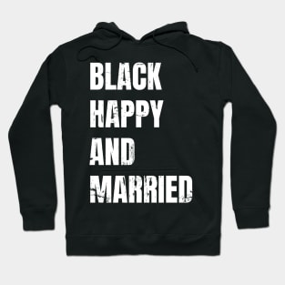 black happy and married Hoodie